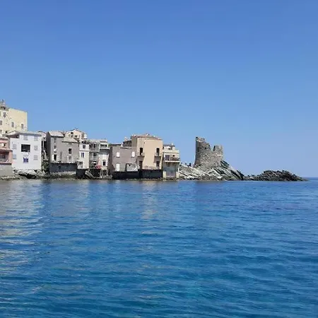 Cap Corse Uribellinu 1, Petit Dejeuner Lägenhet