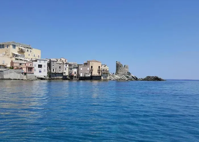 Cap Corse Uribellinu 1, Paisible Vue Mer, Montagne Appartement